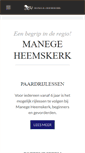 Mobile Screenshot of manegeheemskerk.nl